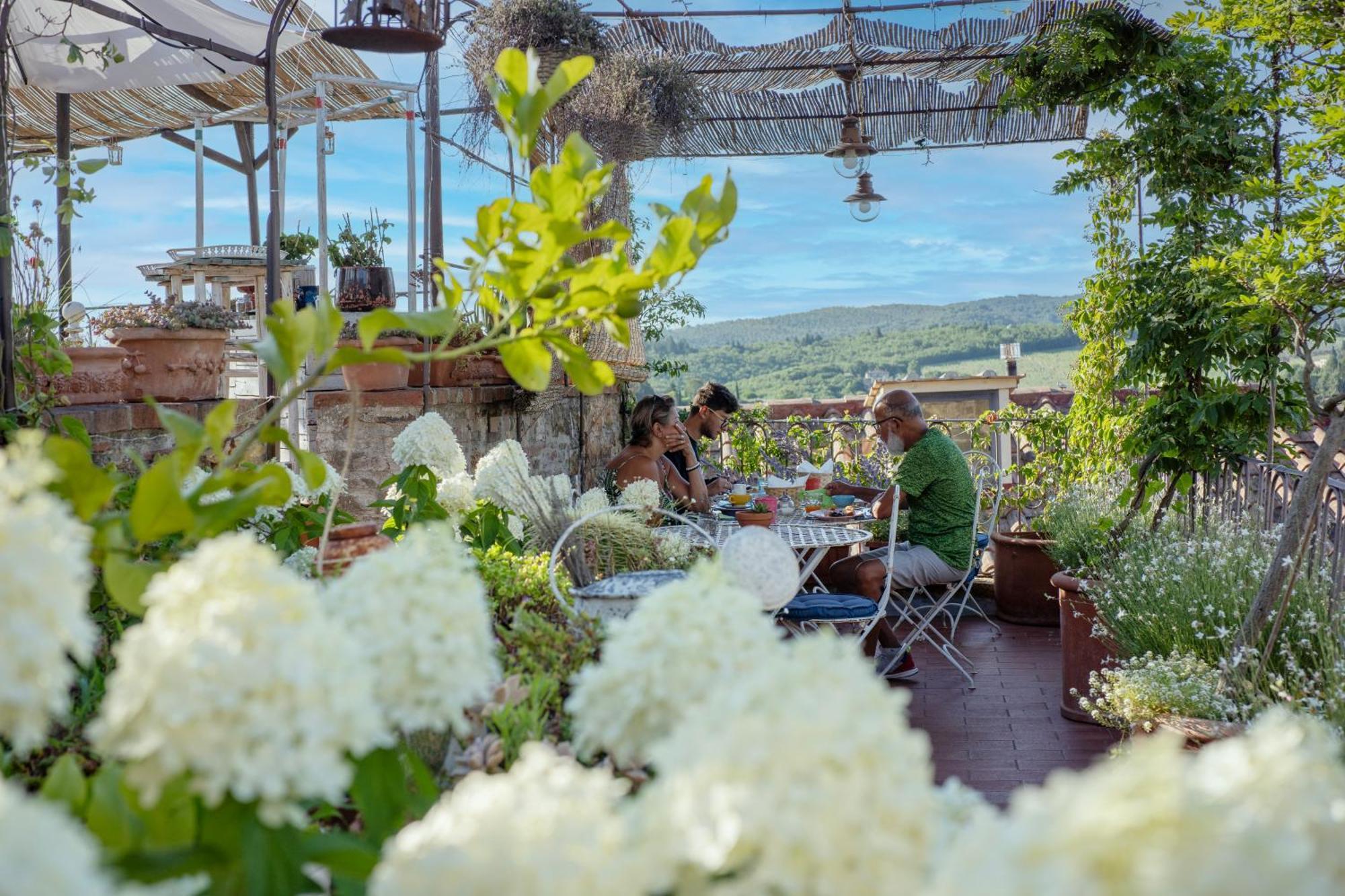 Le Terrazze Del Chianti B&B Residenza D'Epoca E Di Charme San Donato in Poggio 외부 사진