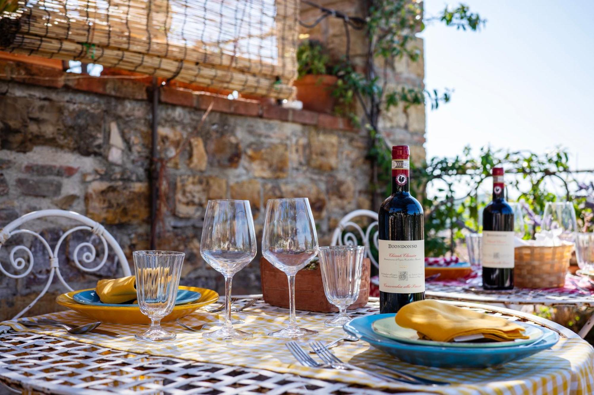 Le Terrazze Del Chianti B&B Residenza D'Epoca E Di Charme San Donato in Poggio 외부 사진