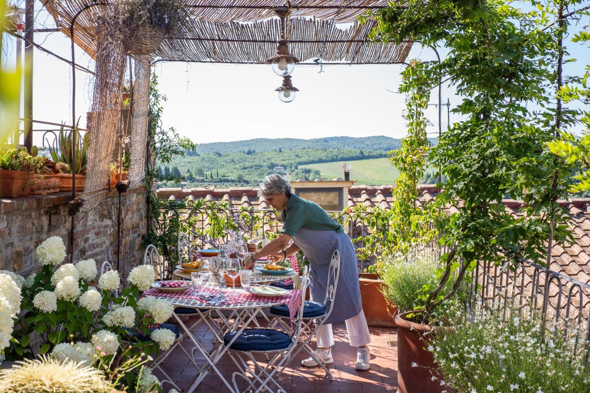 Le Terrazze Del Chianti B&B Residenza D'Epoca E Di Charme San Donato in Poggio 외부 사진