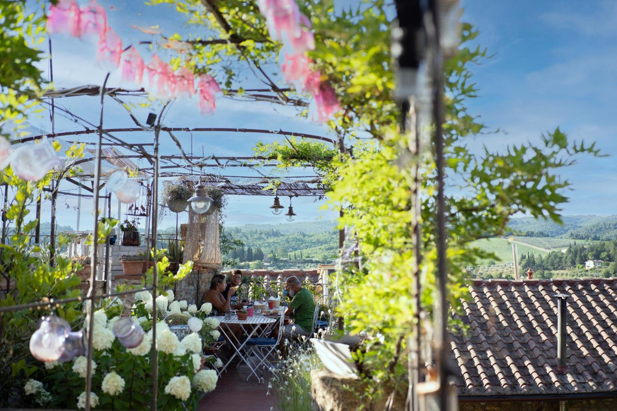 Le Terrazze Del Chianti B&B Residenza D'Epoca E Di Charme San Donato in Poggio 외부 사진